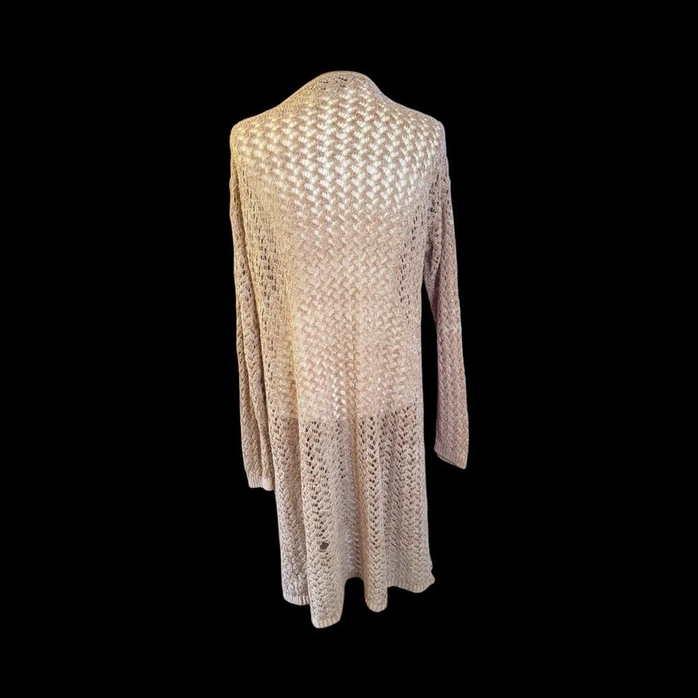 Knox Rose Pink Open-Front Cardigan - Picture 3 of 8